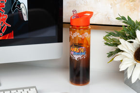Naruto Shippuden Hokage Heroes Large Plastic Water Bottle | Holds 26 Ounces
