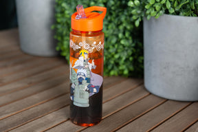 Naruto Shippuden Hokage Heroes Large Plastic Water Bottle | Holds 26 Ounces