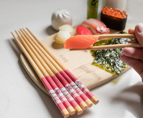 Naruto: Shippuden Ichiraku Ramen Bamboo Chopsticks | Set of 4