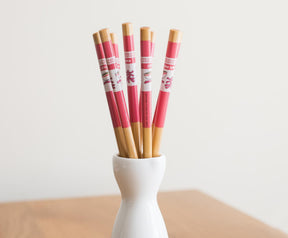 Naruto: Shippuden Ichiraku Ramen Bamboo Chopsticks | Set of 4