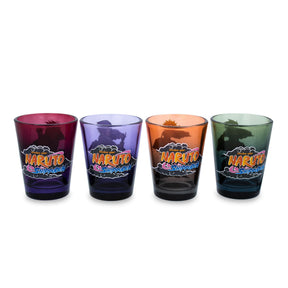 Naruto Shippuden Team 7 Characters 2-Ounce Mini Shot Glasses | Set of 4