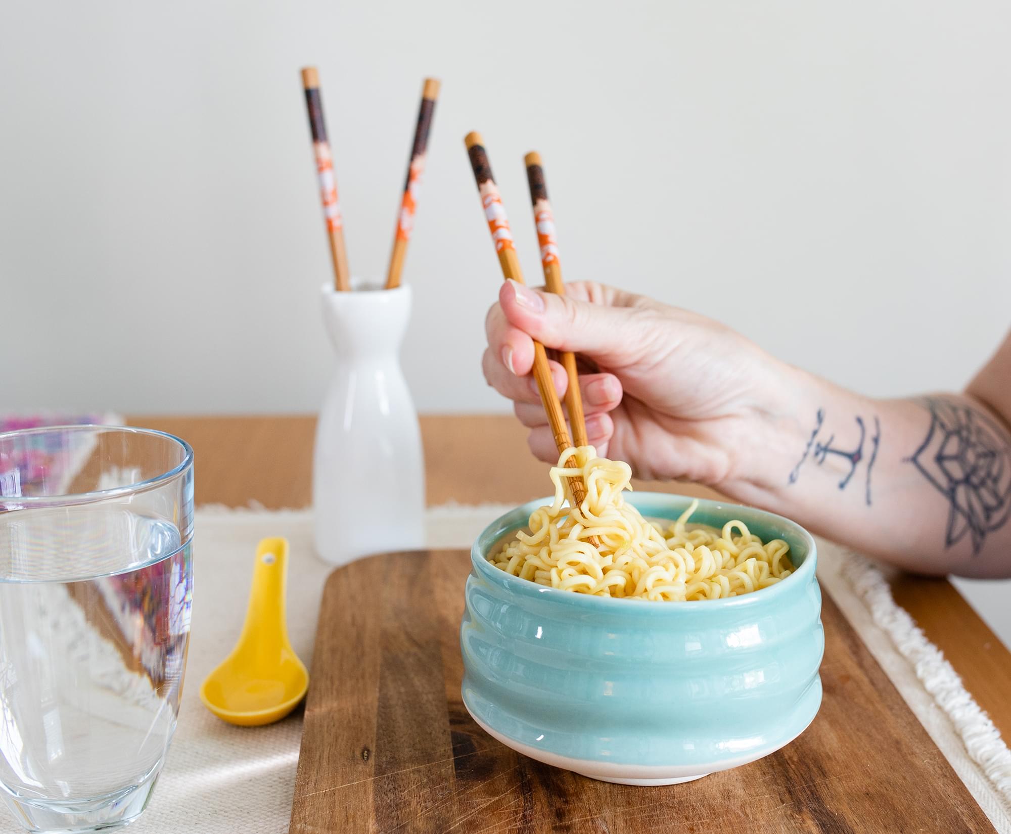 Naruto: Shippuden Ramen Bamboo Chopsticks | Set of 2