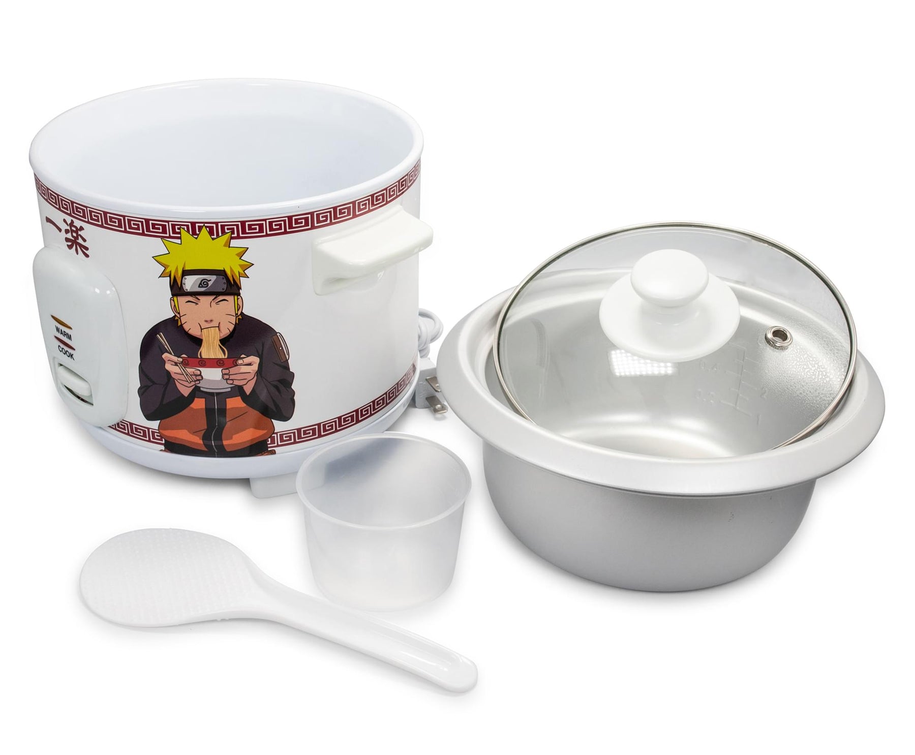 Naruto Shippuden Ichiraku Ramen Automatic Rice Cooker & Warmer | Holds 24 Ounces