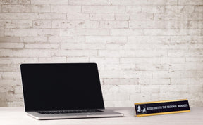 The Office Assistant To The Regional Manager Desk Plate | Measures 10 x 2 Inches