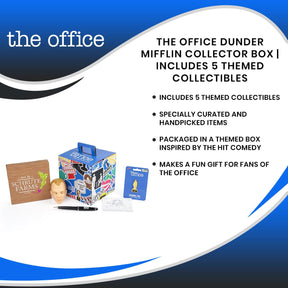 The Office Dunder Mifflin Collector Looksee Box | Includes 5 Themed Collectibles