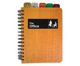 The Office Tabbed 288-Page Spiral Notebook Journal
