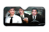 The Office Sun Visor for Car Windshield | 57 x 28-Inch Window Shade for Car