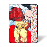 One-Punch Man Fleece Throw Blanket | 45 x 60 Inches