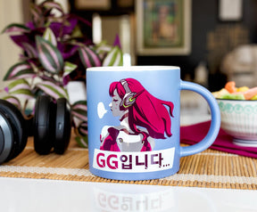 Overwatch D.Va "Nerf This" Ceramic Coffee Mug | Holds 16 Ounces