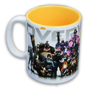 Overwatch Heroes/ Inside Color 12oz Coffee Mug