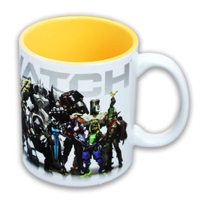 Overwatch Heroes/ Inside Color 12oz Coffee Mug