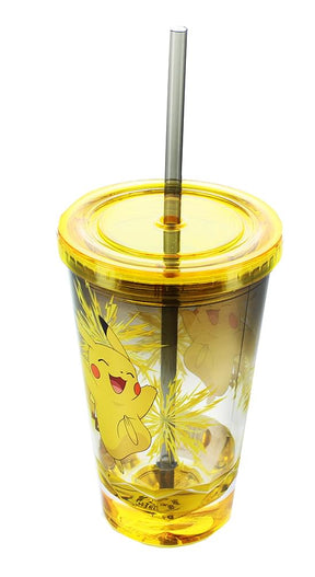 Pokemon Carnival Cups Set of 6: Pikachu, Evee, Charizard, More