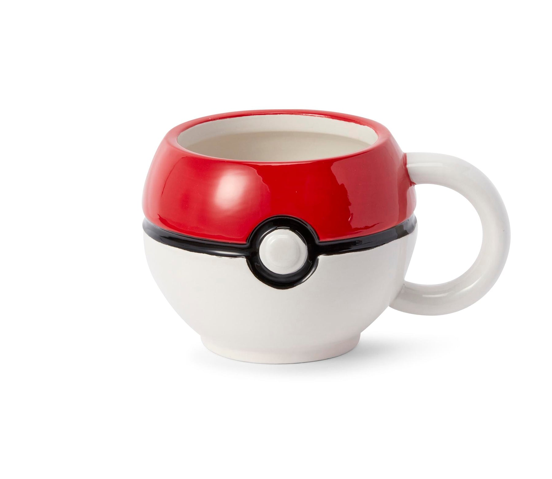 Pokemon Pokeball Ceramic Coffee Mug with Lid