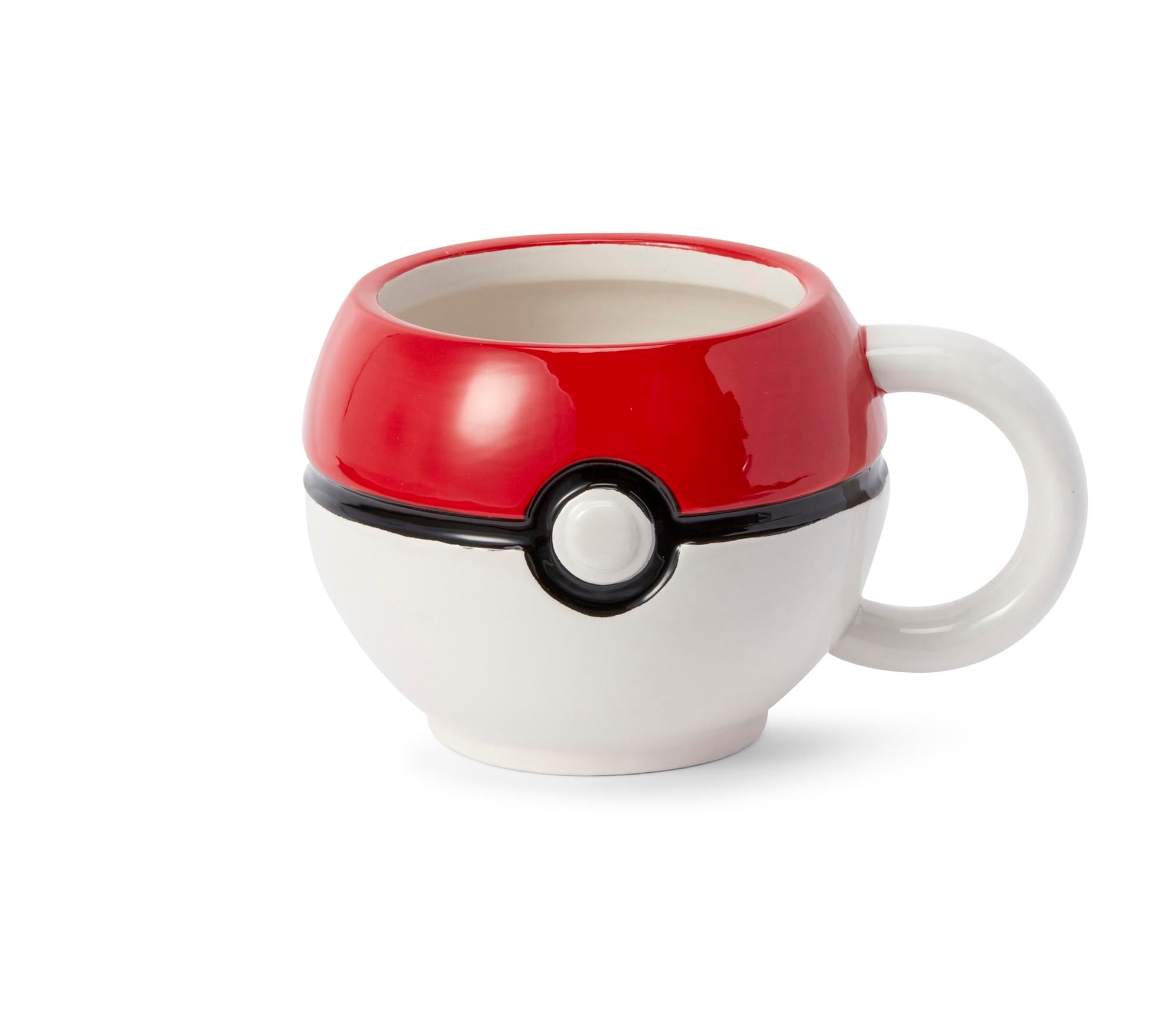 Pokemon Pokeball Ceramic Coffee Mug with Lid