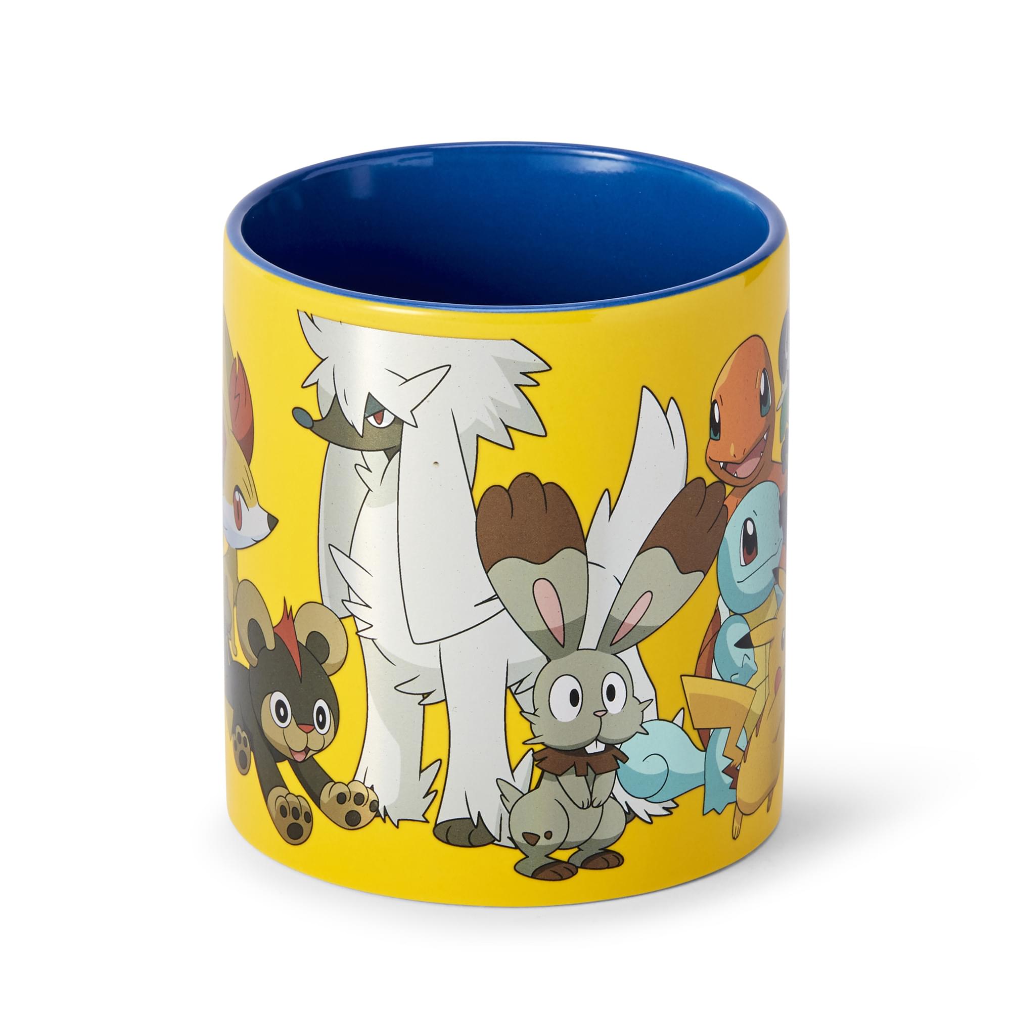 Pokémon XY Series Large Pokémon Group Foil Print Coffee Mug | Holds 20 Ounces