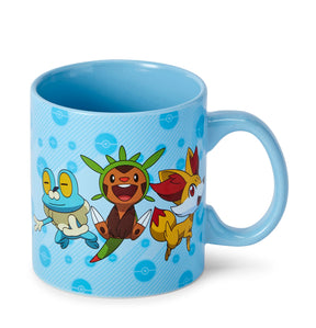 Pokemon XY Group Starters Coffee Mug - 20-Ounces Blue