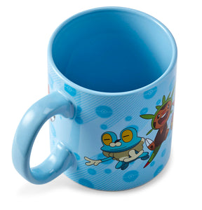 Pokemon XY Group Starters Coffee Mug - 20-Ounces Blue