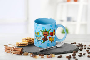 Pokemon XY Group Starters Coffee Mug - 20-Ounces Blue