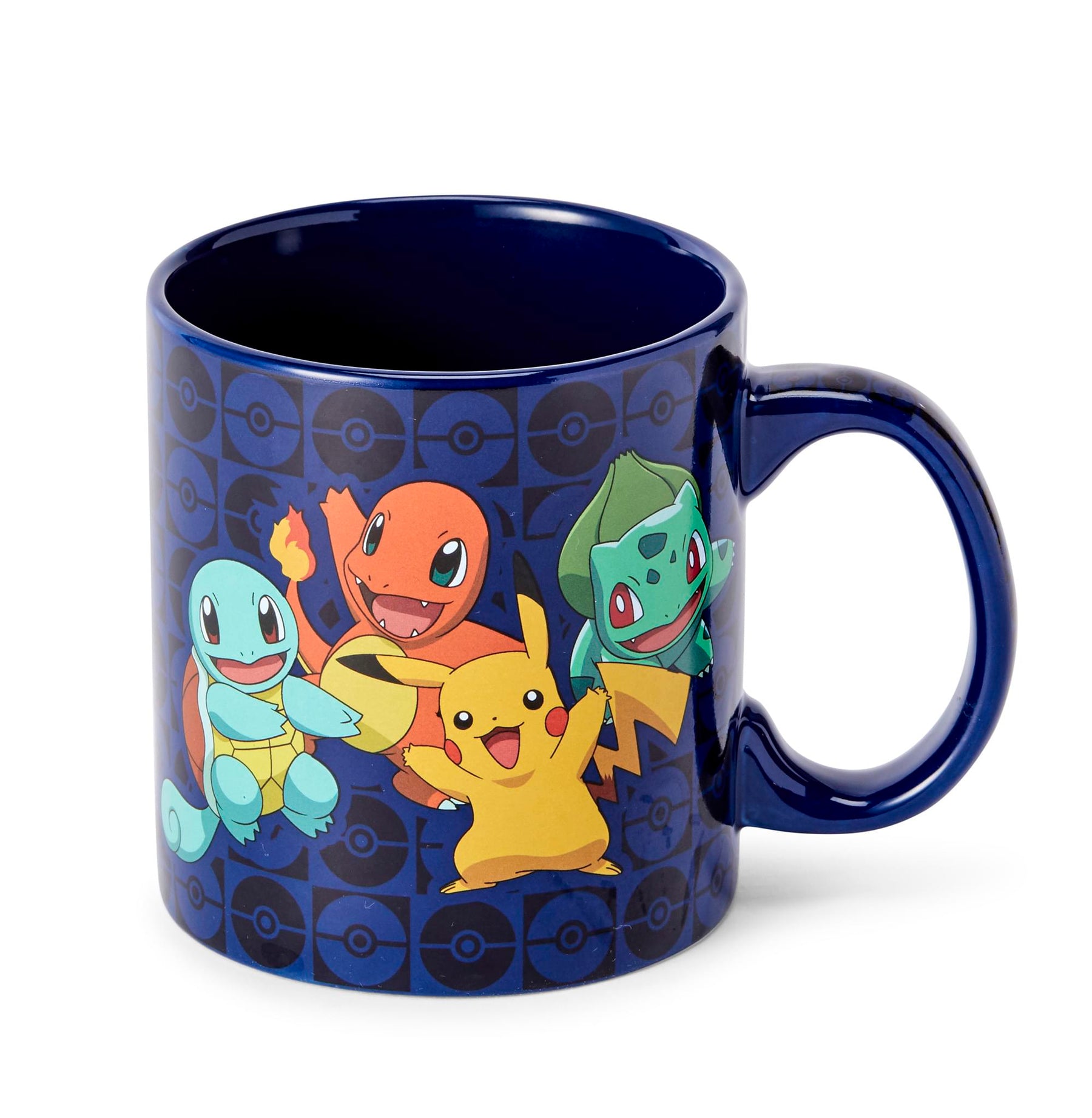 Pokémon Original Generation One Starters Coffee Mug | Features Pikachu & More