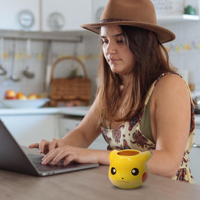 Collectible Pokemon Pikachu 16oz 3D Sculpted Mug