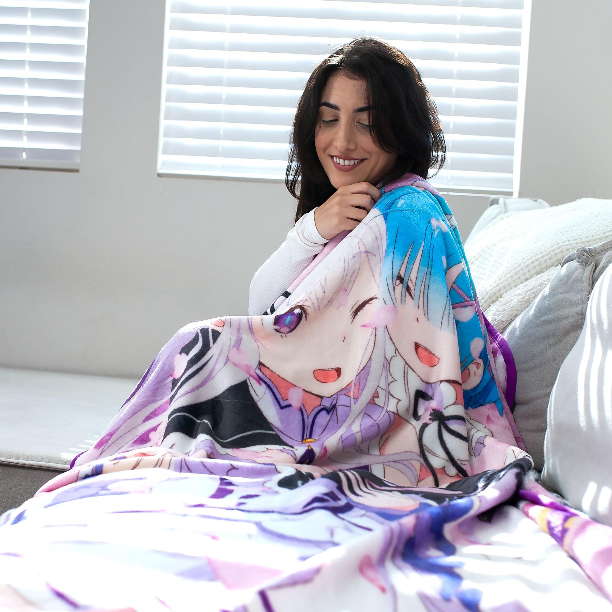Re:Zero Fleece Throw Blanket | 45 x 60 Inches