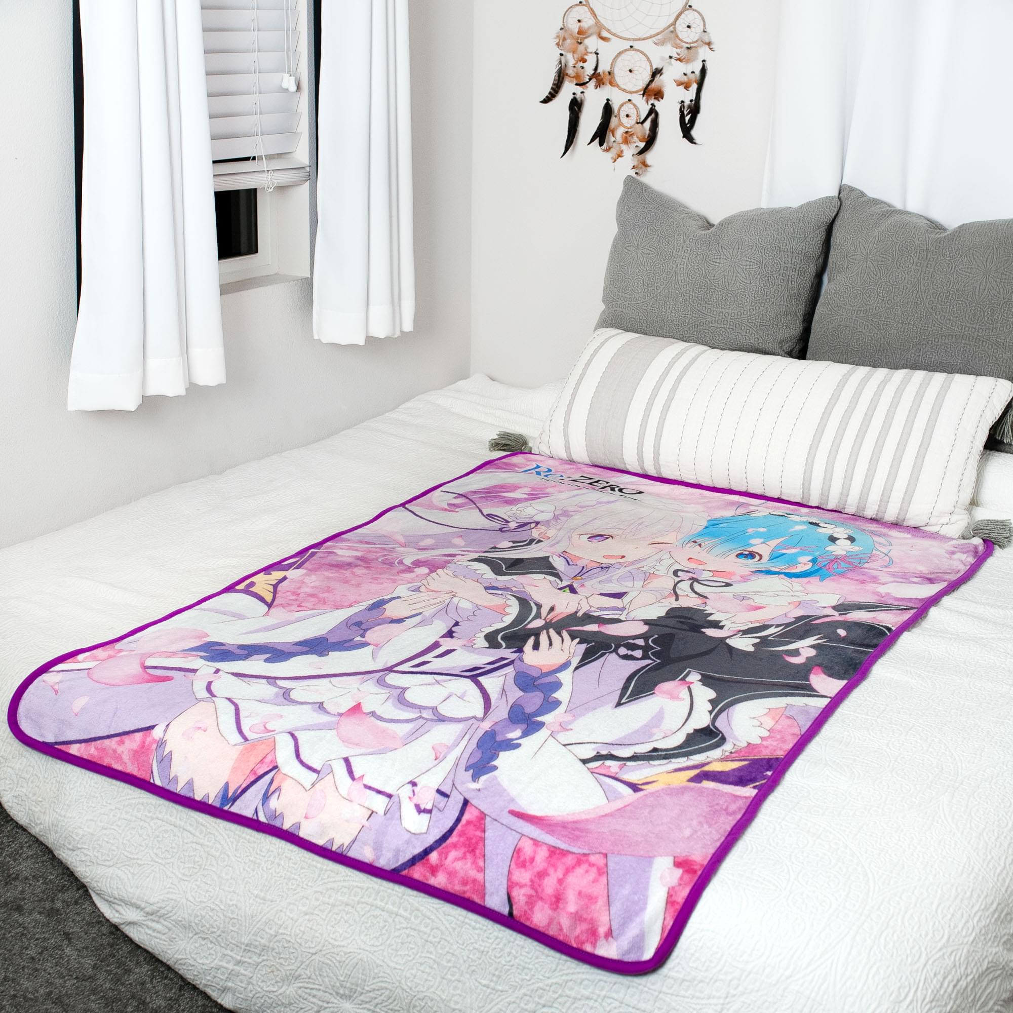Re:Zero Fleece Throw Blanket | 45 x 60 Inches