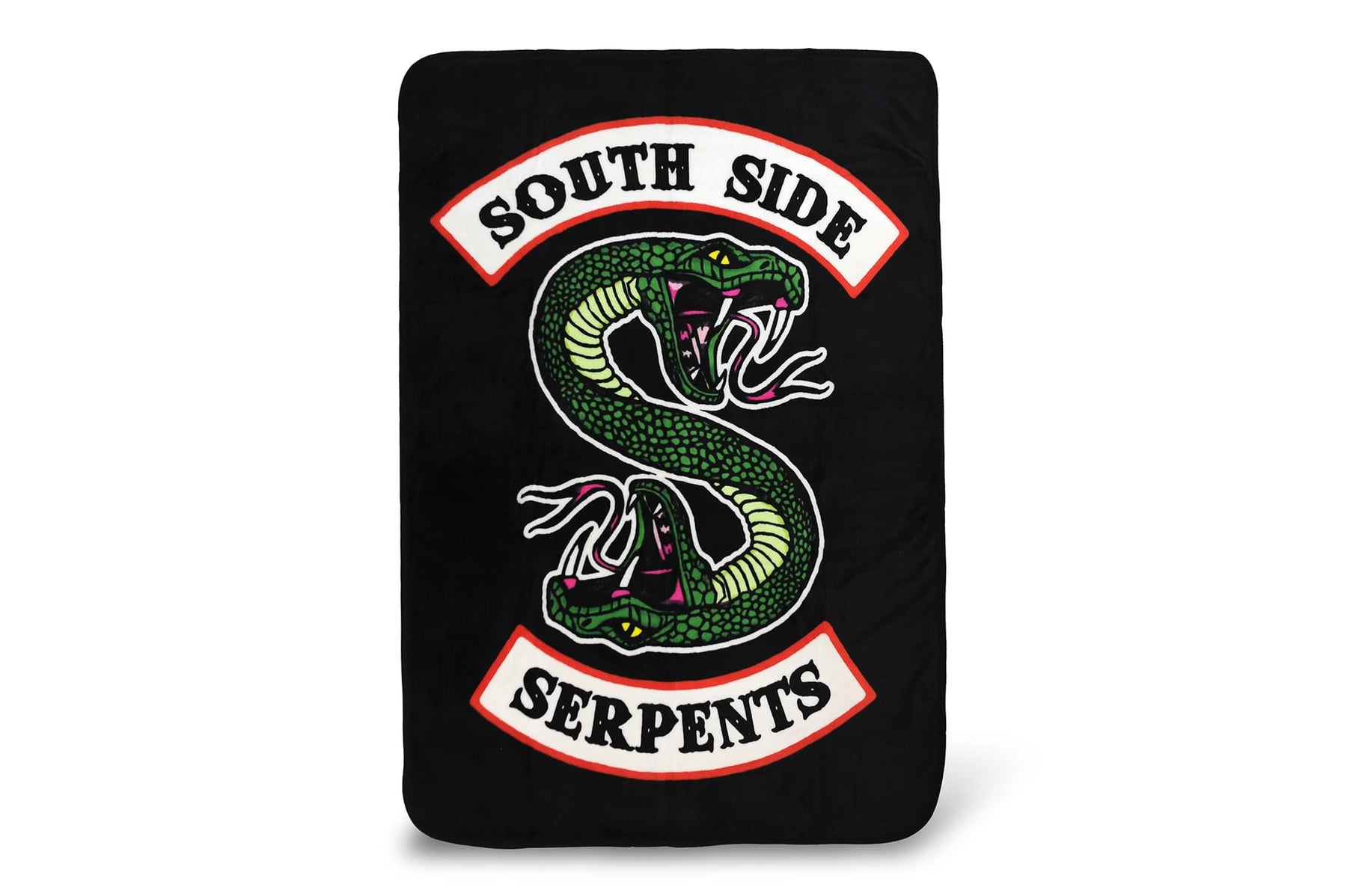 Riverdale Southside Serpents Fleece Throw Blanket | Measures 60 x 45 Inches