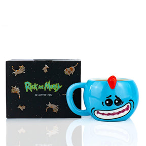 Rick And Morty Collector's  Bundle Includes Sock, Enamel Pins, Mug and Beanie