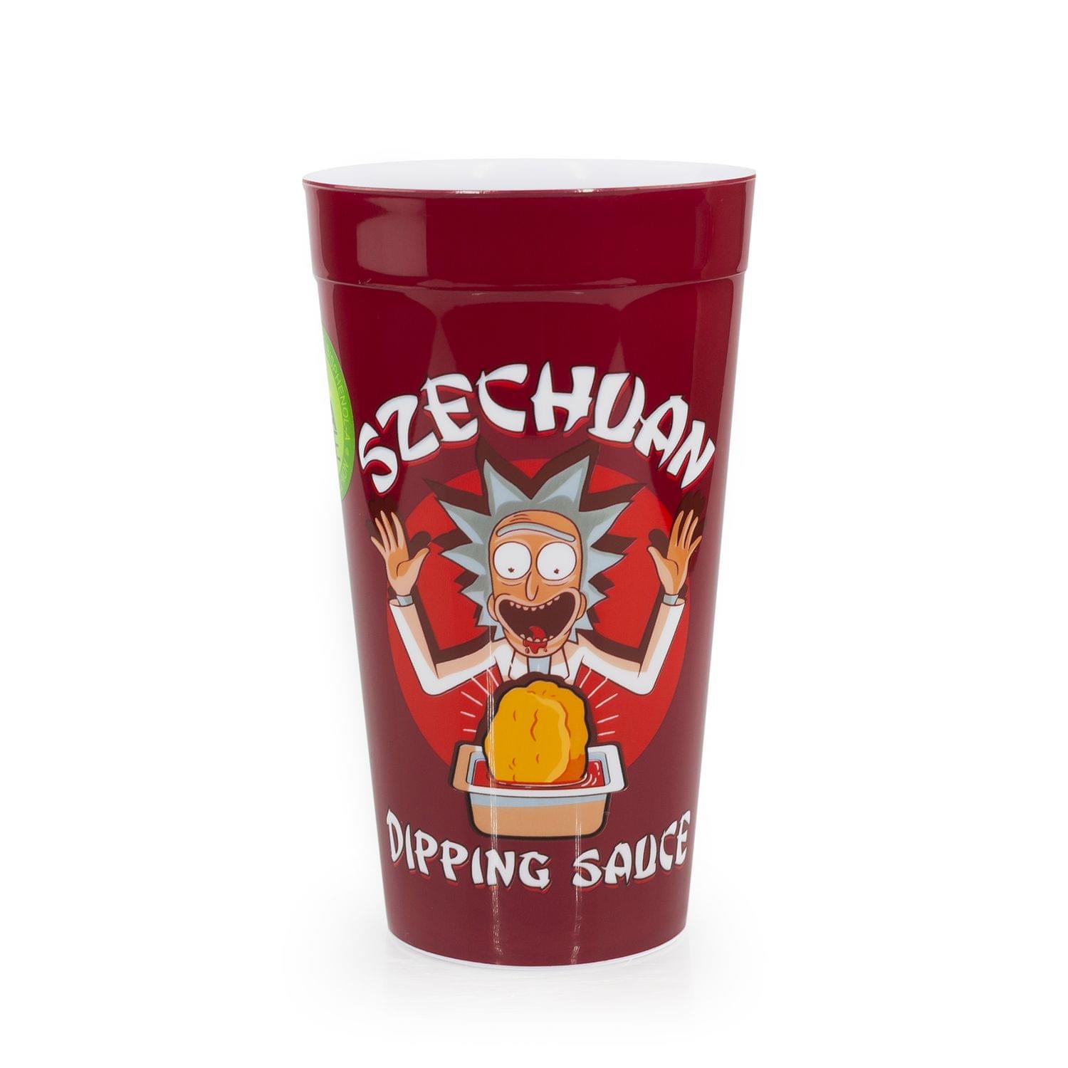 Rick and Morty Collectable Szechuan Dipping Sauce Plastic Cup
