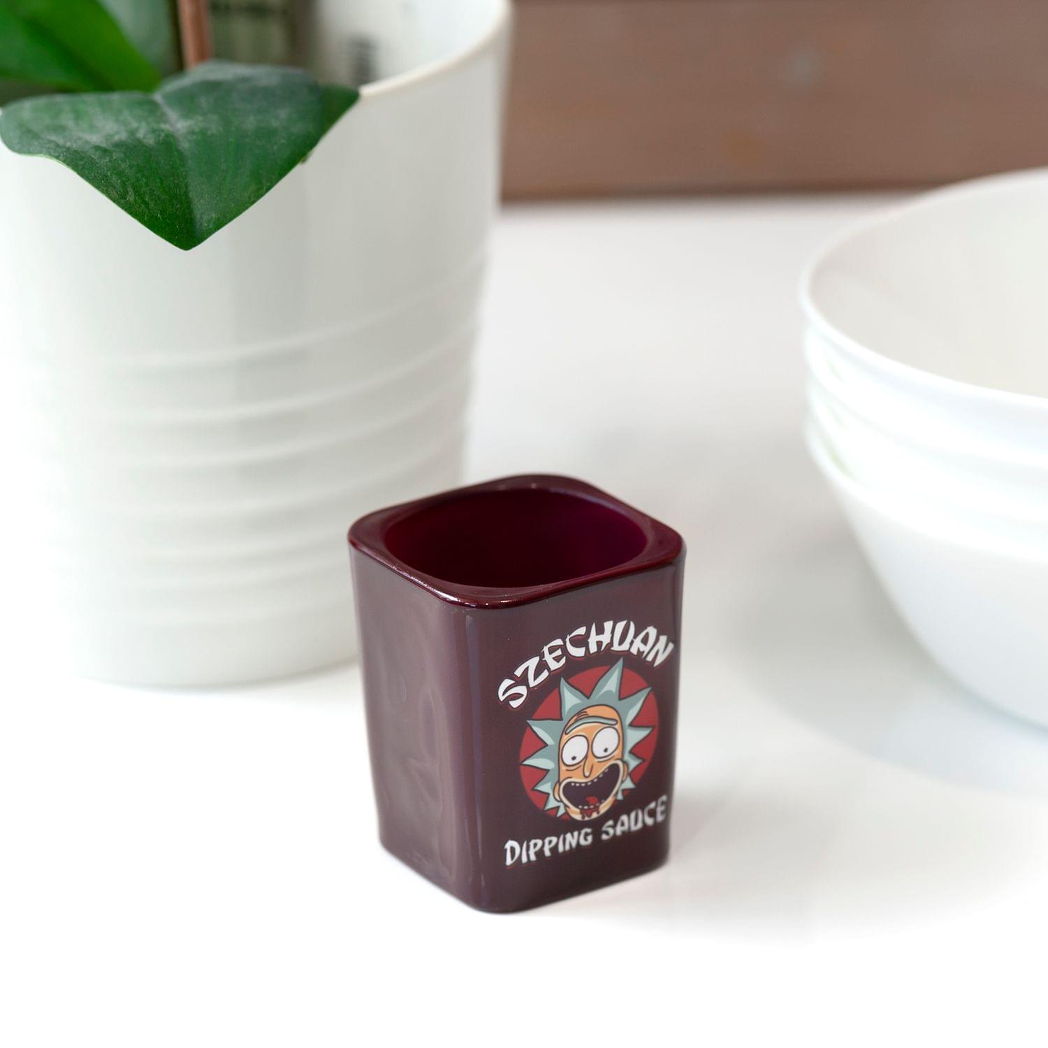 Rick and Morty Szechuan Dipping Sauce Shot Glass