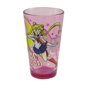 Sailor Moon Moon Princess Halation 16oz Pink Pint Glass