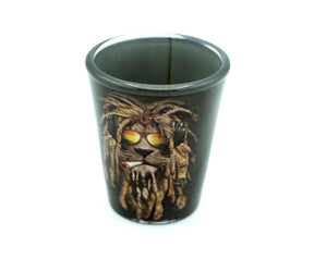 Reggae Lion 2oz Shot Glass