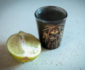 Reggae Lion 2oz Shot Glass