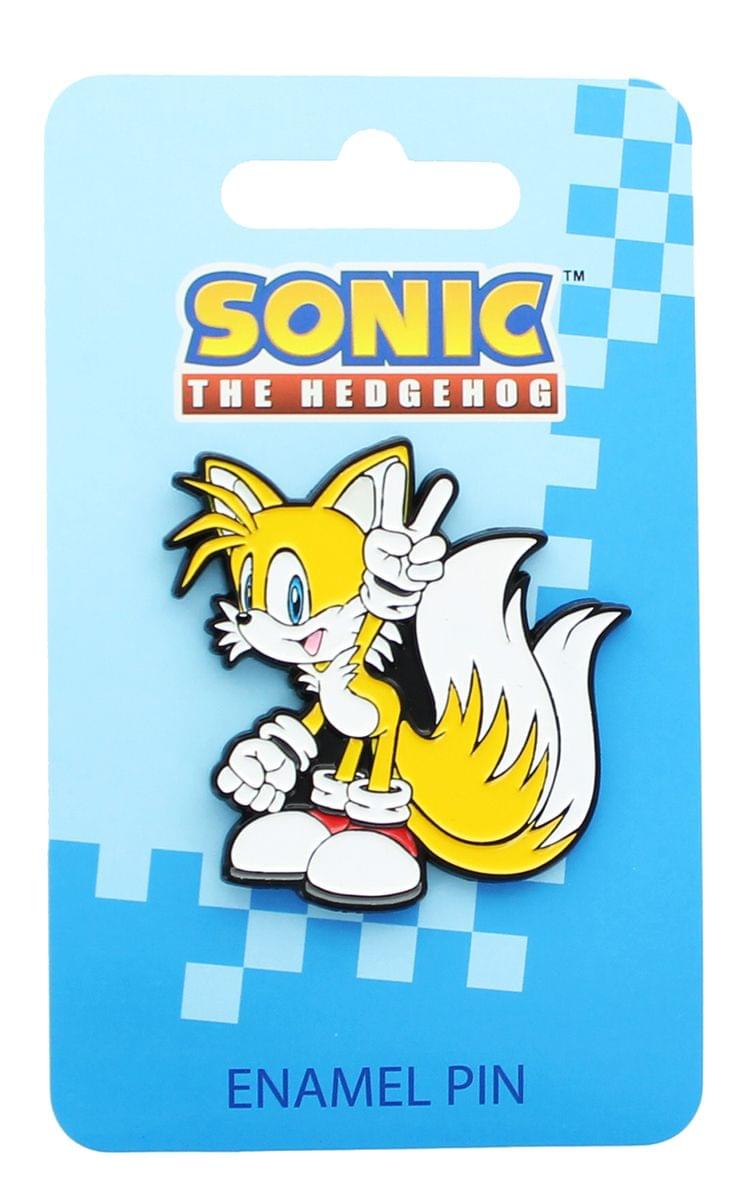 Sonic the Hedgehog Enamel Collector Pin Set of 3: Sonic, Tails, Knuckles