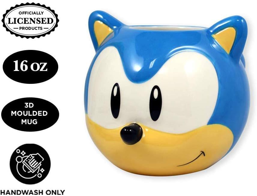 Sonic the Hedgehog 26oz Molded Ceramic Coffee Mug