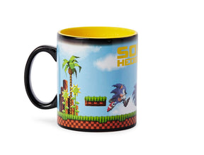Sonic the Hedgehog Heat Changing 16-Bit Ceramic Coffee Mug | Holds 16 Ounces