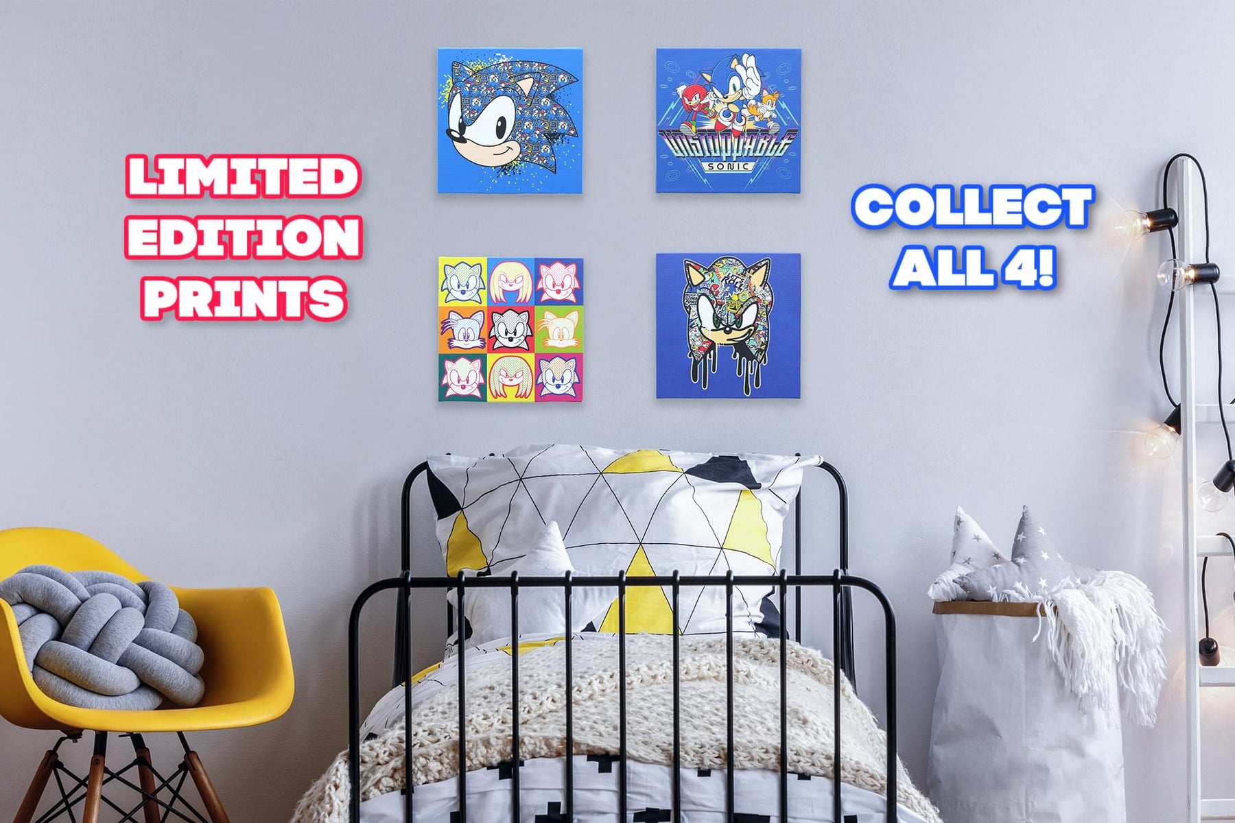 Sonic the Hedgehog Urban Modern Collector Looksee Box | Includes 5 Themed Collectibles