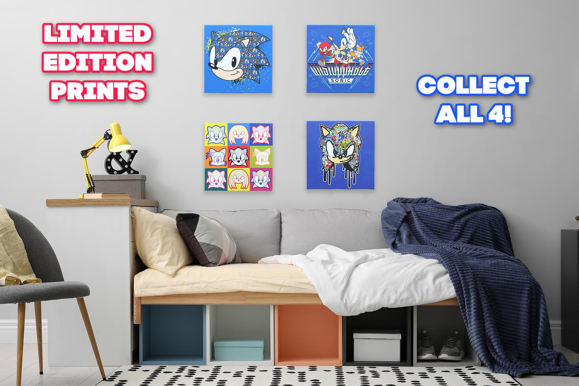 Sonic the Hedgehog Retro Arcade Collector Looksee Box | Includes 5 Themed Collectibles