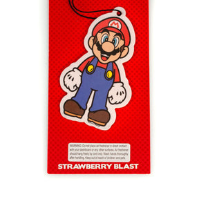 Super Mario - Mario Air Freshener | Licensed Nintendo Accessory-Strawberry Scent