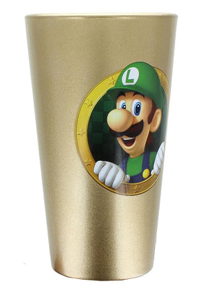 Super Mario Bros. Mario and Luigi Pint Glass