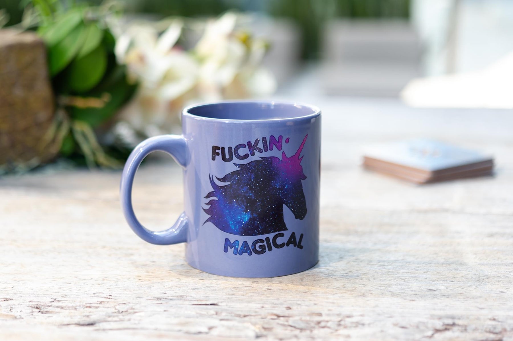 Magical Unicorn Ceramic Coffee Mug | Make A Bold Statement | Holds 20 Ounces