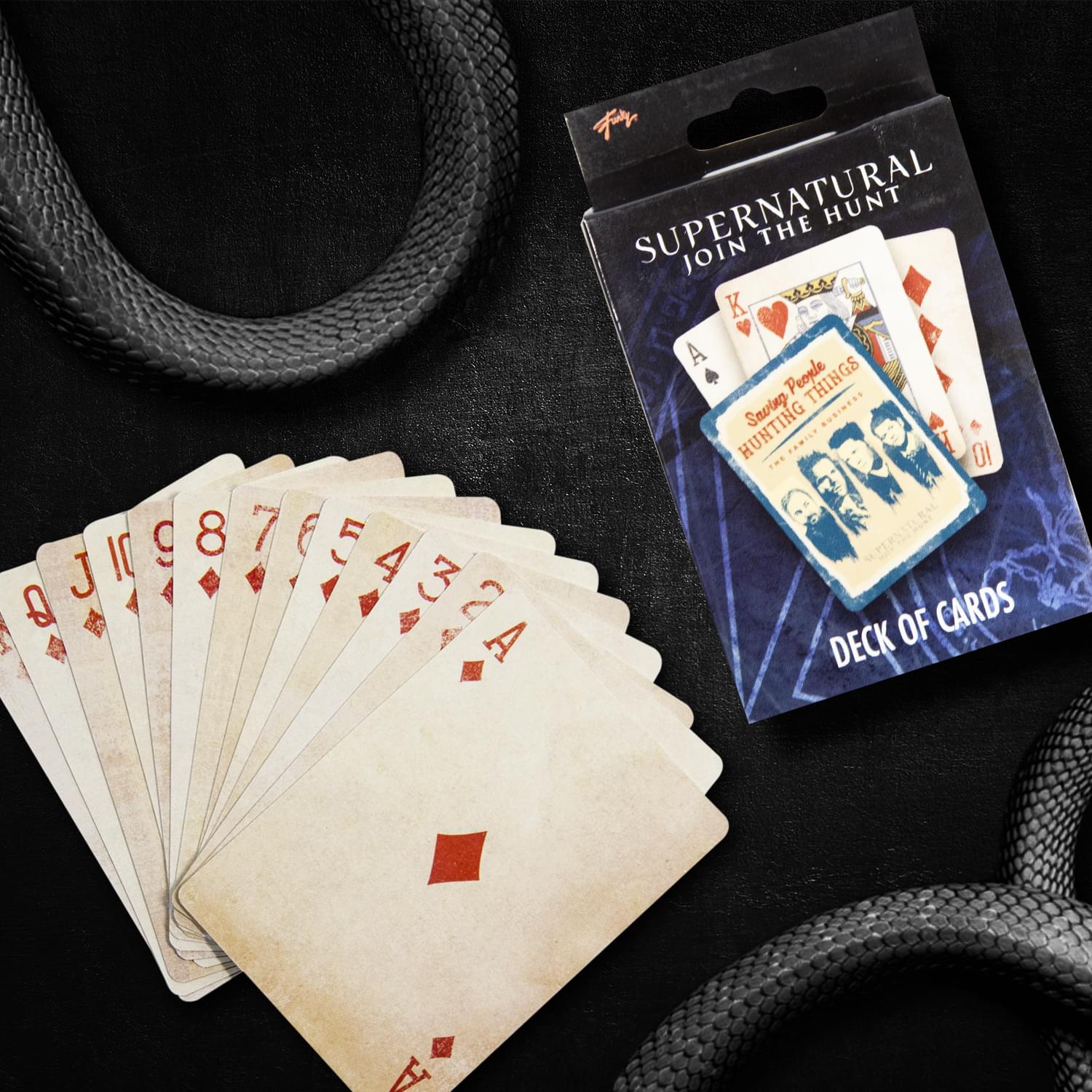 Supernatural Collectibles | Supernatural Playing Cards | TV Series Merchandise