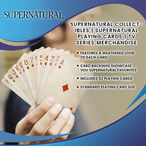 Supernatural Collectibles | Supernatural Playing Cards | TV Series Merchandise
