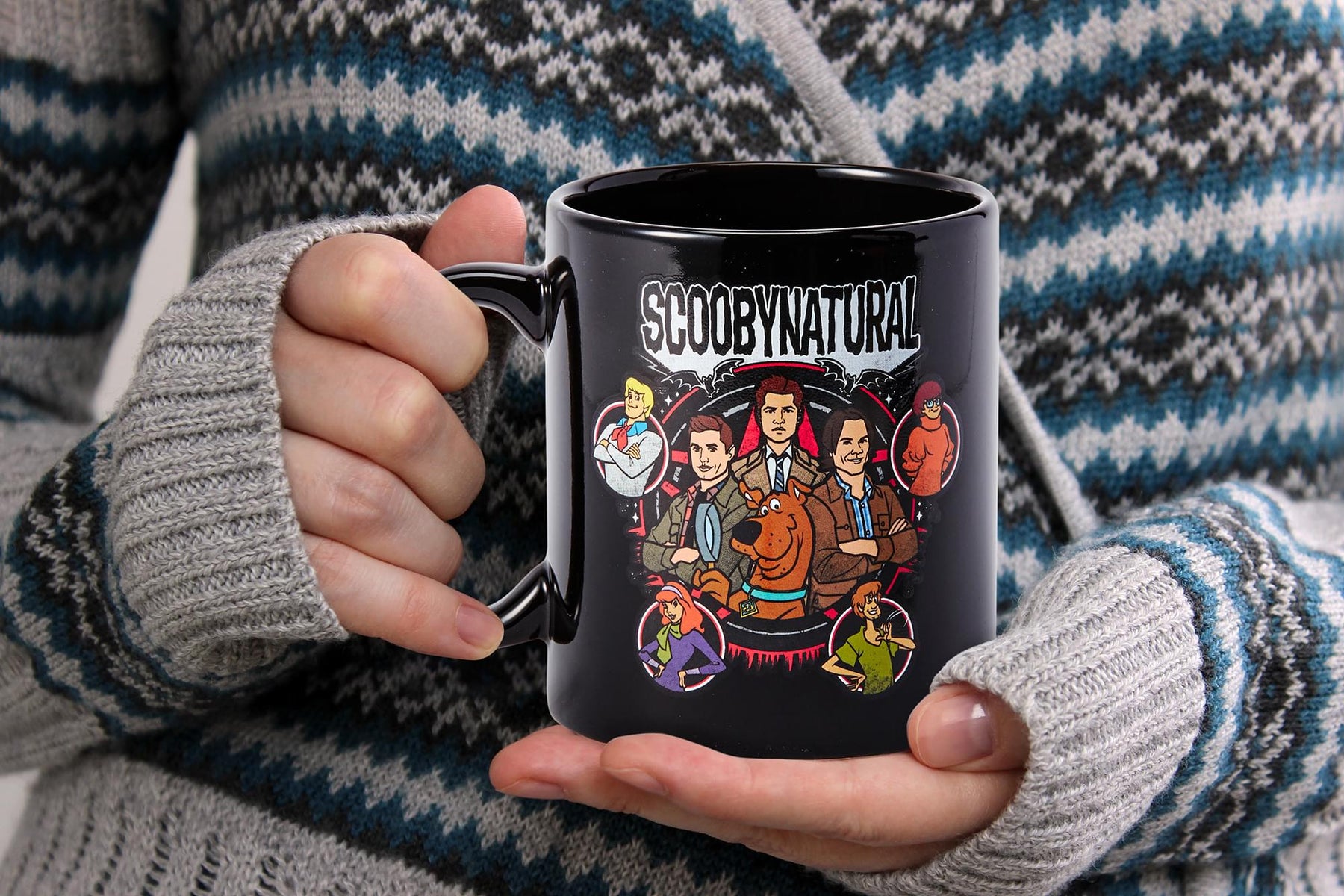 Supernatural & Scooby-Doo Mashup "Scoobynatural" Coffee Mug | Holds 11 Ounces