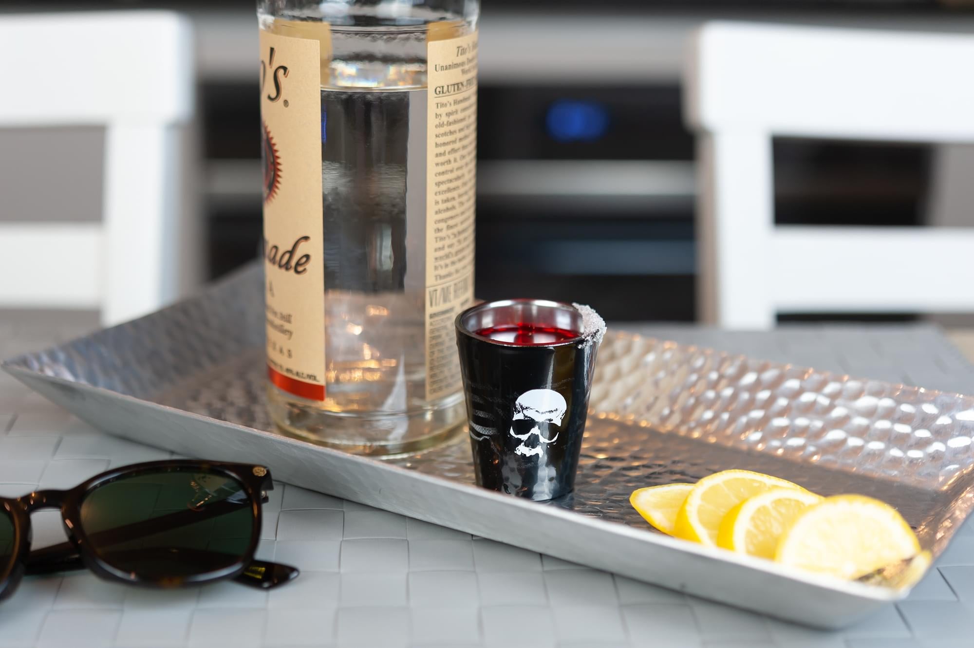 Sons of Anarchy Clay Morrow Collectible Tribute Shot Glass | Holds 1.5 Ounces