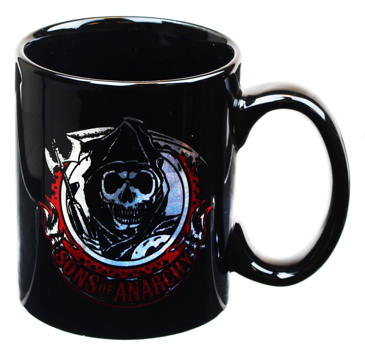 Sons of Anarchy SAMCRO Grim Reaper Logo 22oz Coffee Mug