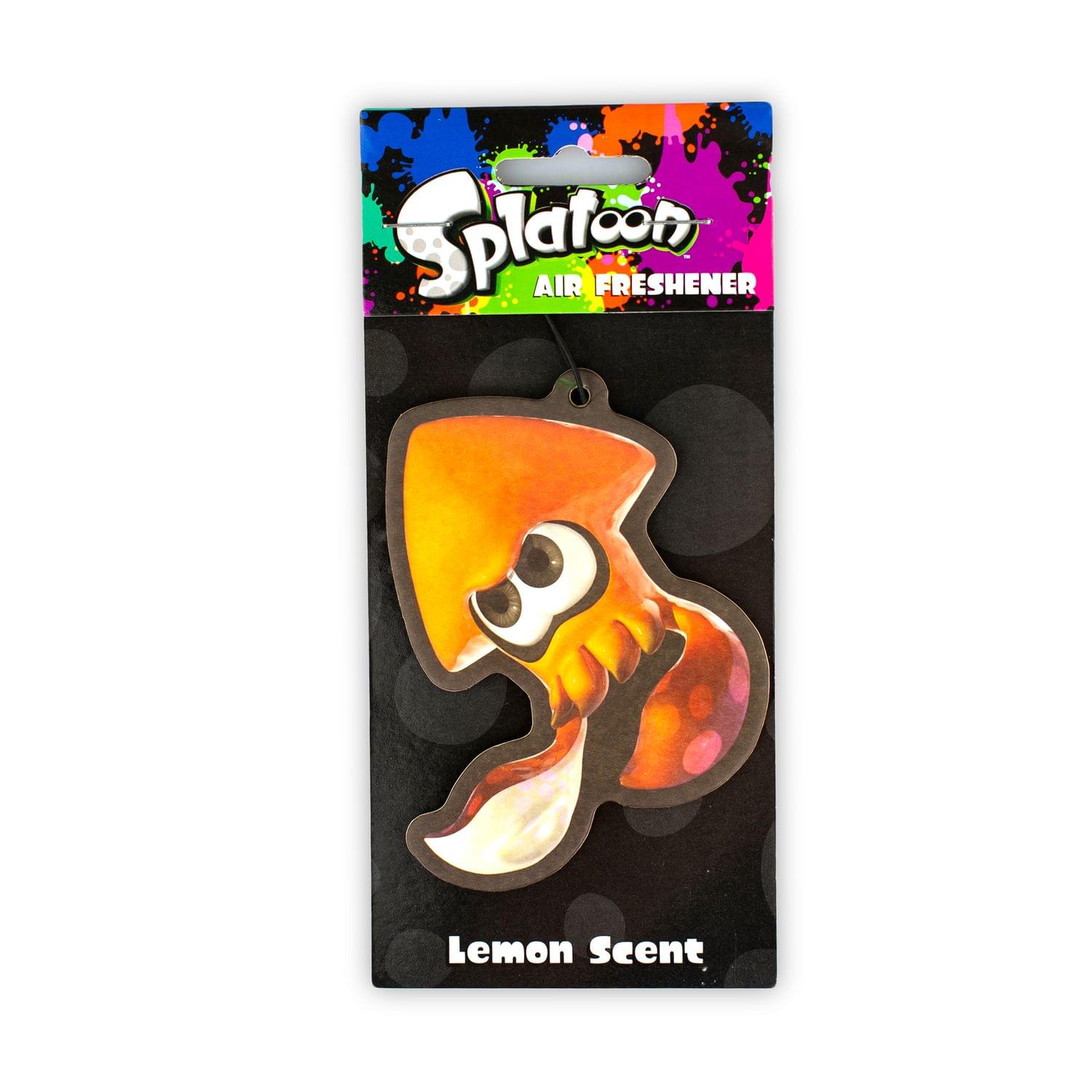 Splatoon Nintendo Baby Inkling Hanging Air Freshener, Lemon Scent