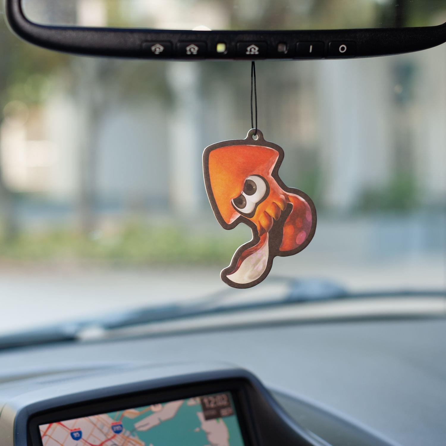 Splatoon Nintendo Baby Inkling Hanging Air Freshener, Lemon Scent