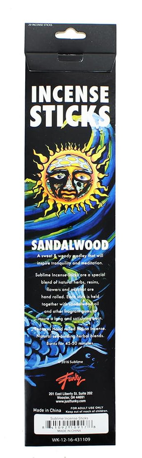 Sublime Incense Sticks - Sandalwood Scent