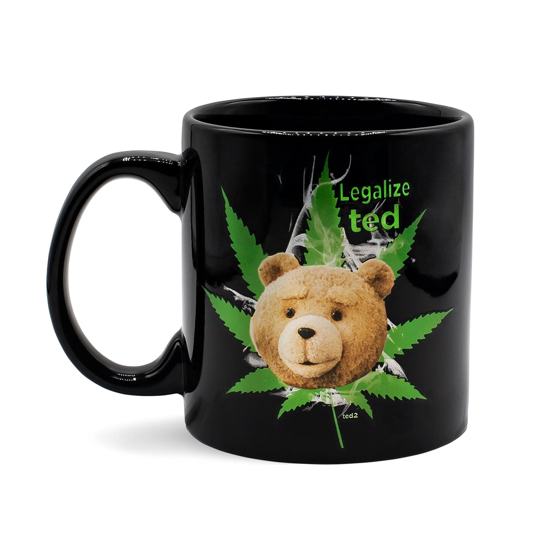 Ted 2 Legalize Ted 12oz Foil-Printed Ceramic Coffee Mug